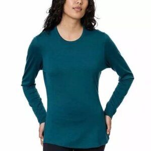 NEW Seg'Ments Merino Wool Long Sleeve Tee | Teal